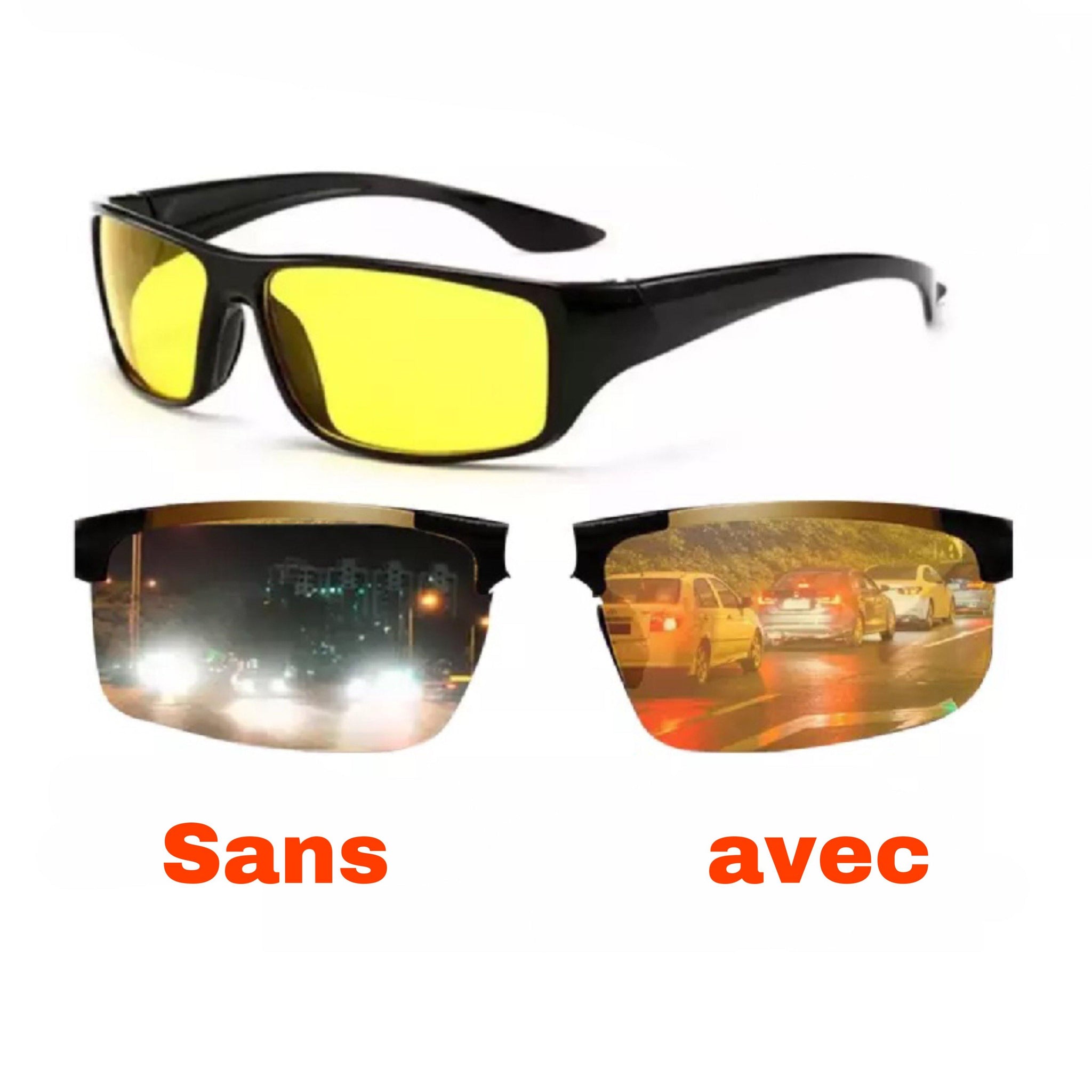 LUNETTES NIGHT PROOF VISION DE NUIT MAIS PAS QUE Motobelcup